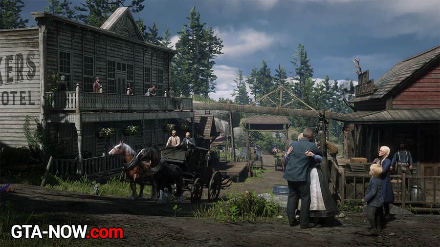 Red Dead Redemption 2 - демонстрация игрового процесса - GTA-NOW.com