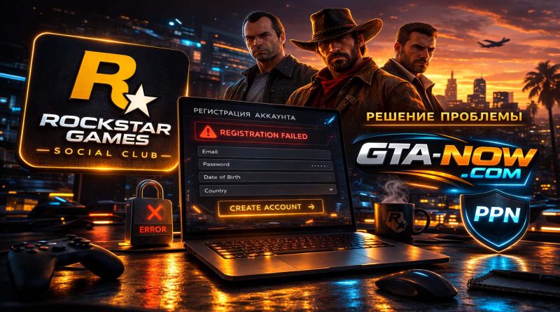 Аккаунт Rockstar Games Social Club
